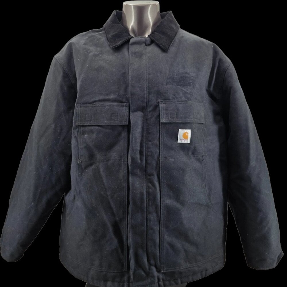 Carhartt Men's Arctic Quilt-Lined Insulated Jacket Black C003 3XL